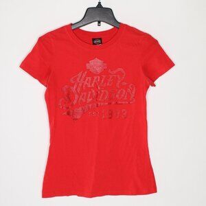 Harley-Davidson Orange County Red Tshirt